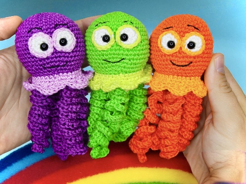 Jellyfish Tentacolus -  Crochet Pattern