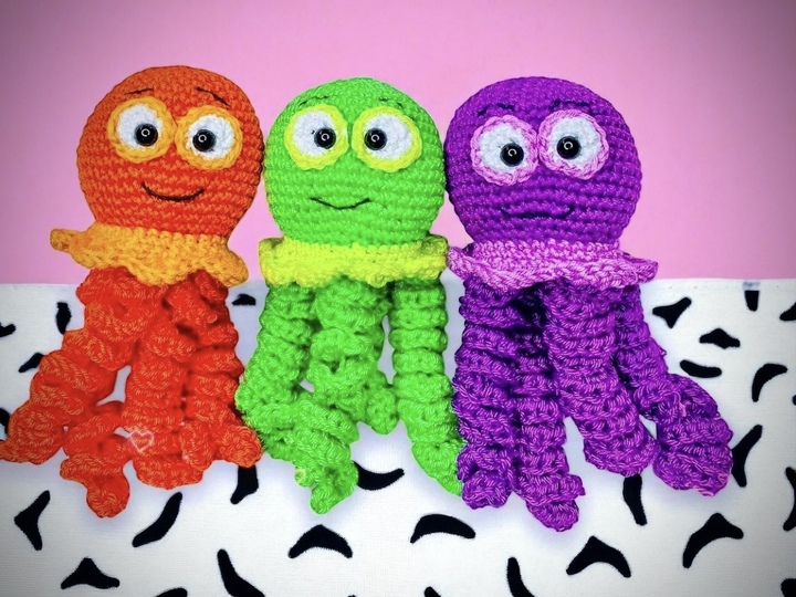 Jellyfish Tentacolus -  Crochet Pattern