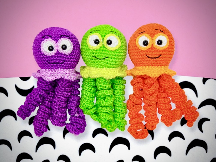 Jellyfish Tentacolus -  Crochet Pattern