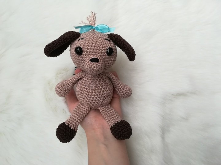Häkelanleitung Hund, Amigurumi Hund häkeln, Hund häkeln, Tier Hund häkeln
