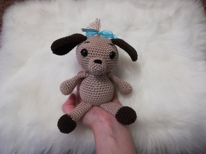 Häkelanleitung Hund Hedda, Amigurumi, Hund häkeln