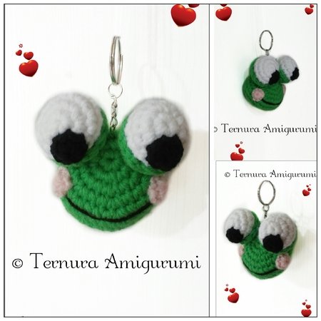 Crochet pattern x 2: rabbit and frog 2 PDF ternura amigurumi english- deutsch- dutch