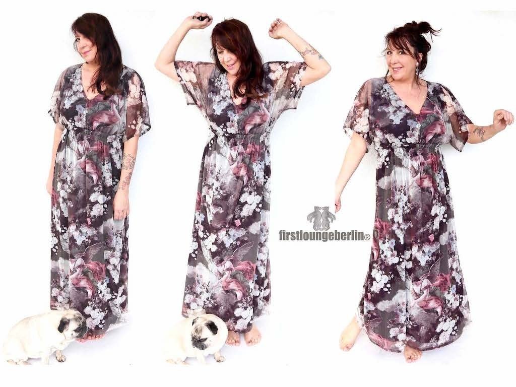 Luna Sommerkleid &amp; Bluse in 9 Längen Gr.32/34-56/58 Schnitt &amp; Anleitung Damenkleid Damenbluse Shirt