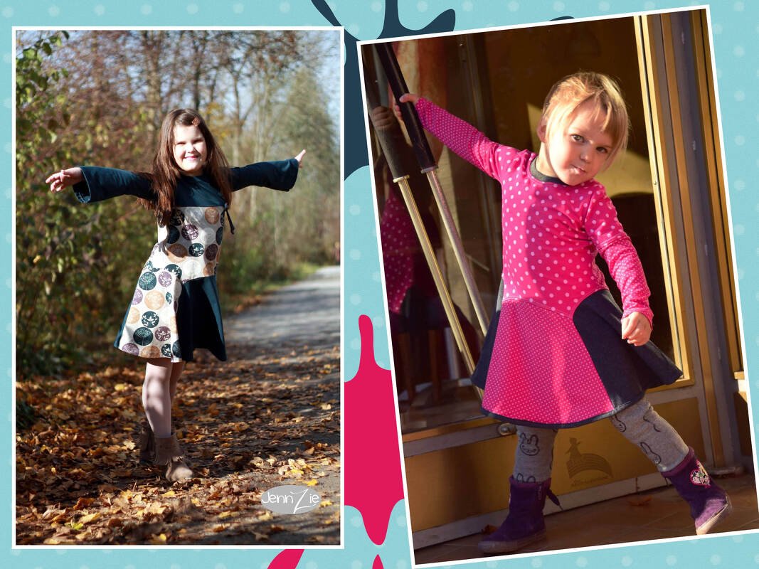Mädchenkleid *BLUEBELL* von klecksMACS - Nähanleitung / E-Book in PDF - Bild 4