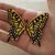 großer wunderschöner Schmetterling "Schwalbenschwanz" / Anhänger aus Perlen