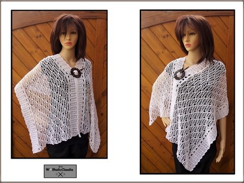 Häkelanleitung Stola/ Tuch "Wolke 7"