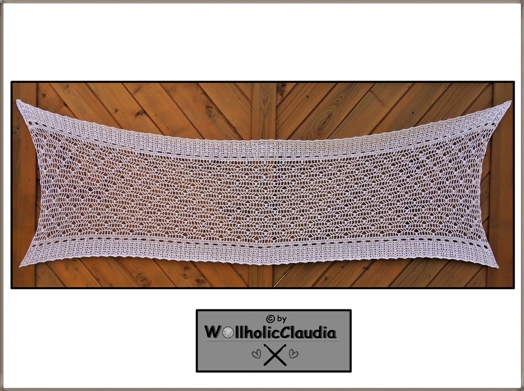Häkelanleitung Stola/ Tuch "Wolke 7" - Bild 2