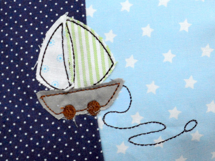 Stickdatei Esel Pirat doodle 13x18cm