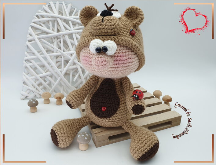 Häkelanleitung Bärli