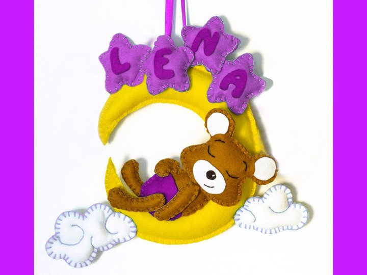 Bastelanleitung für das traumhafte Türschild mit Namen