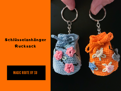 Schlüsselanhänger Rucksack