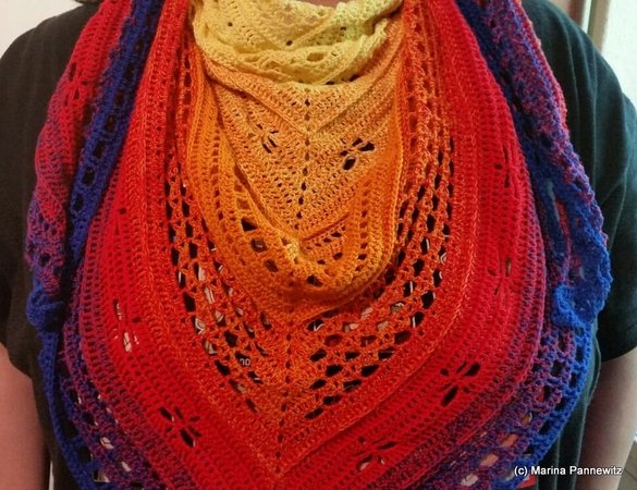 happy again - shawl