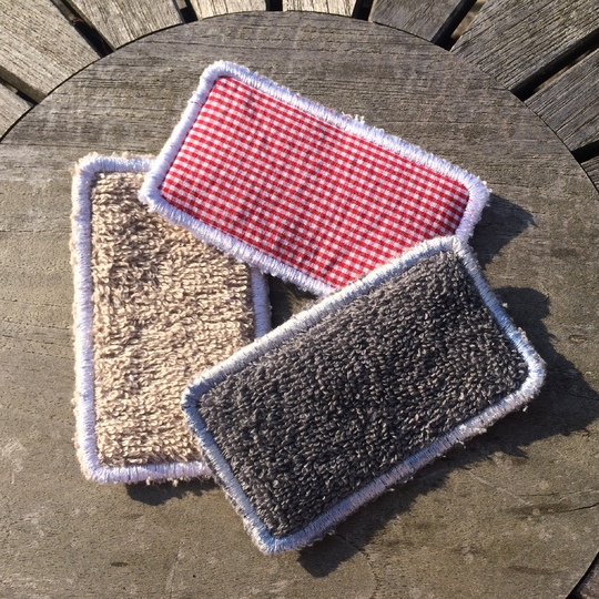 WaschPad Rechteck Stickdatei ITH 10x10 cm 4x4 inch