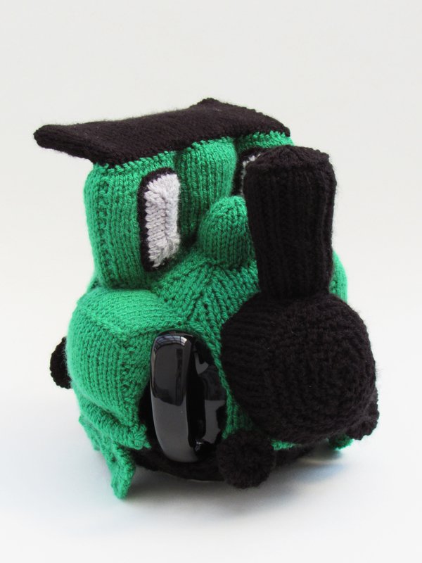 Heritage Locomotive Tea Cosy Knitting Pattern