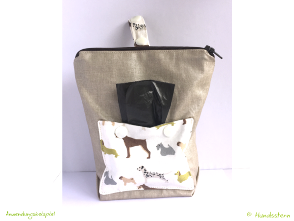 Xaver Treat Bag, lined, 2 sizes, sewing pattern