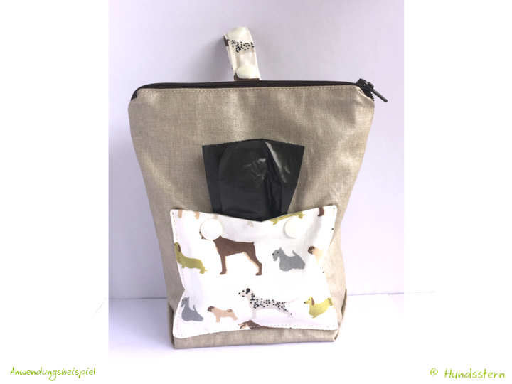 XAVER Treat Bag, lined, in 2 sizes, sewing pattern