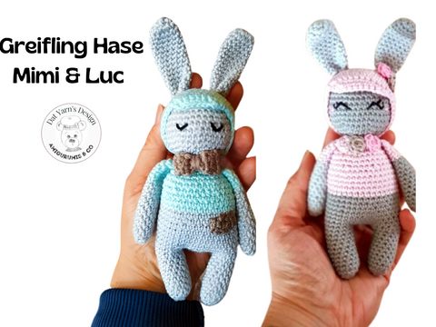 Häkelanleitung Hase Mimi & Luc/ Baby