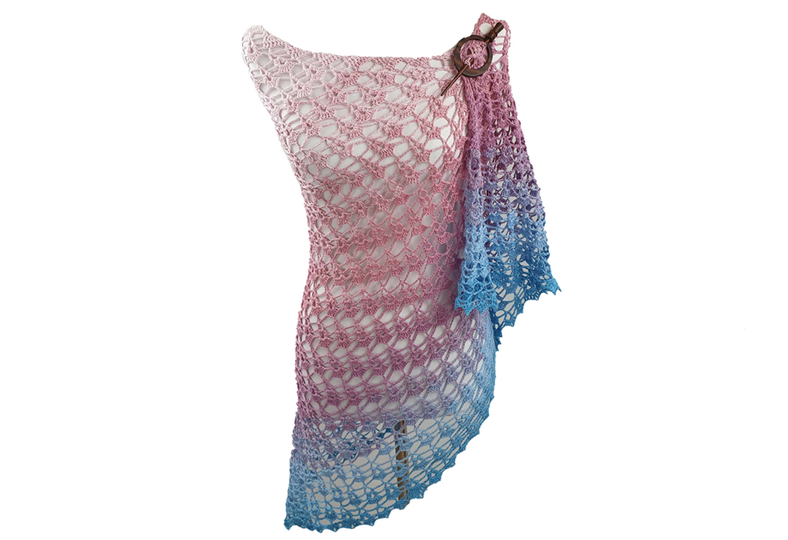 Häkelanleitung Dreieckstuch Seelengeflüster – mit Häkelschrift