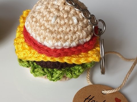 Hamburger Schlüsselanhänger