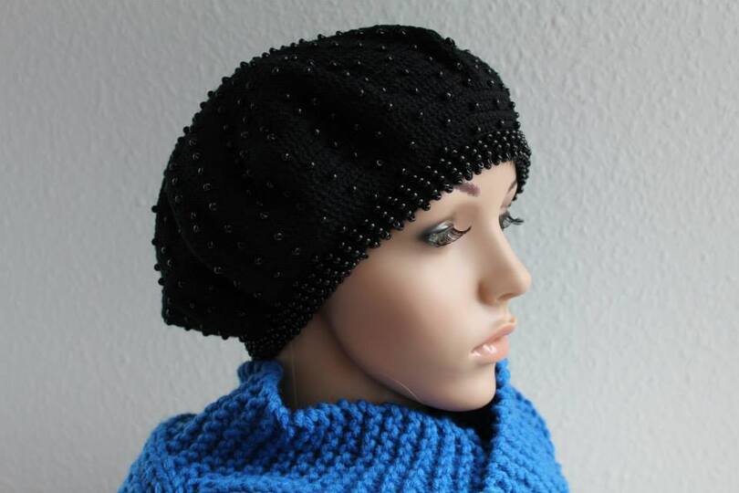 "Margarita - die Perle" Beret gehäkelt PDF-Anleitung