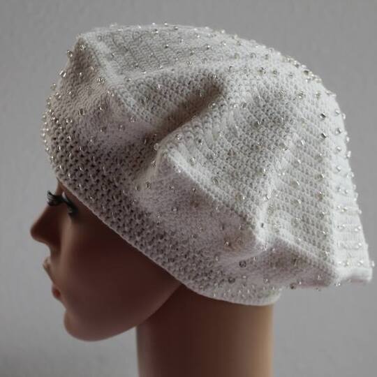 "Margarita - die Perle" Beret gehäkelt PDF-Anleitung