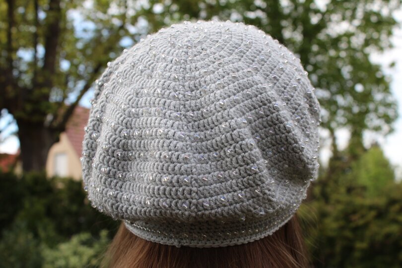 "Margarita - die Perle" Beret gehäkelt PDF-Anleitung