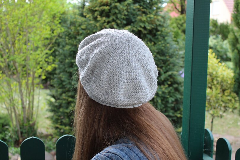 "Margarita - die Perle" Beret gehäkelt PDF-Anleitung