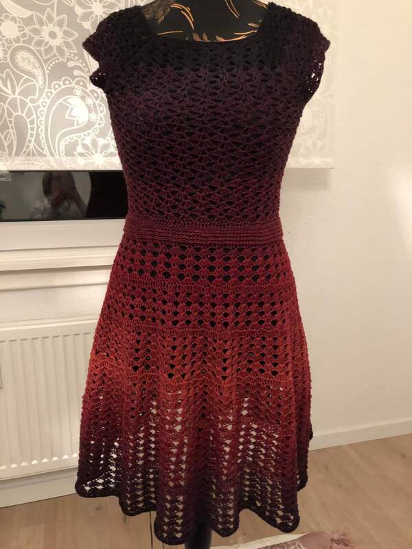 Kleid Chiara häkeln Häkelkleid