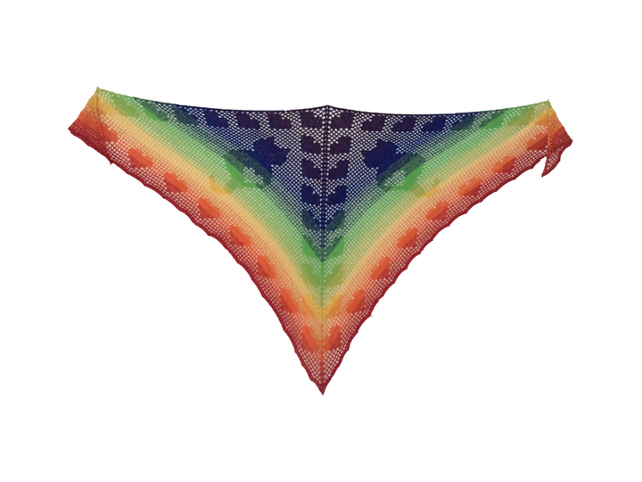 Dreieckstuch "Katzenliebe" - Häkelanleitung