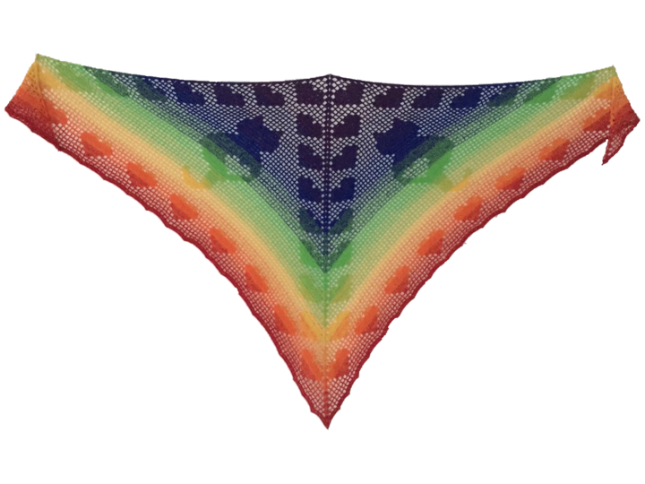 Dreieckstuch "Katzenliebe" - Häkelanleitung