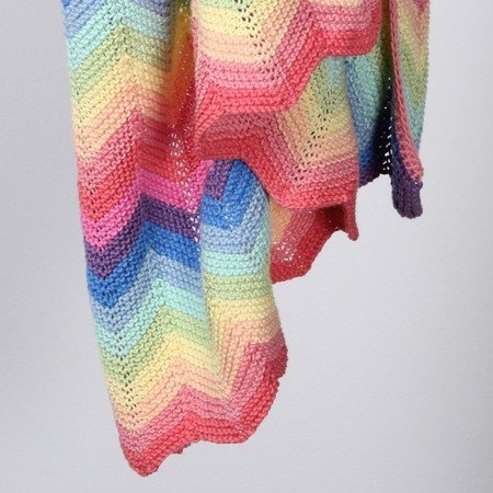 Super Rainbow Swaddle Blanket - Pastel
