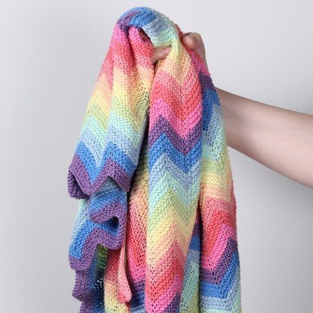 Super Rainbow Swaddle Blanket - Pastel