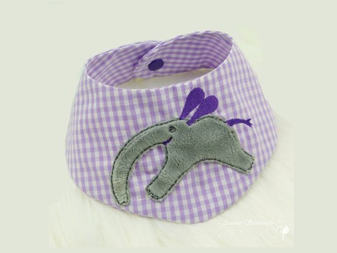 Stickdatei Halstuch YleFant Applikation 18x30