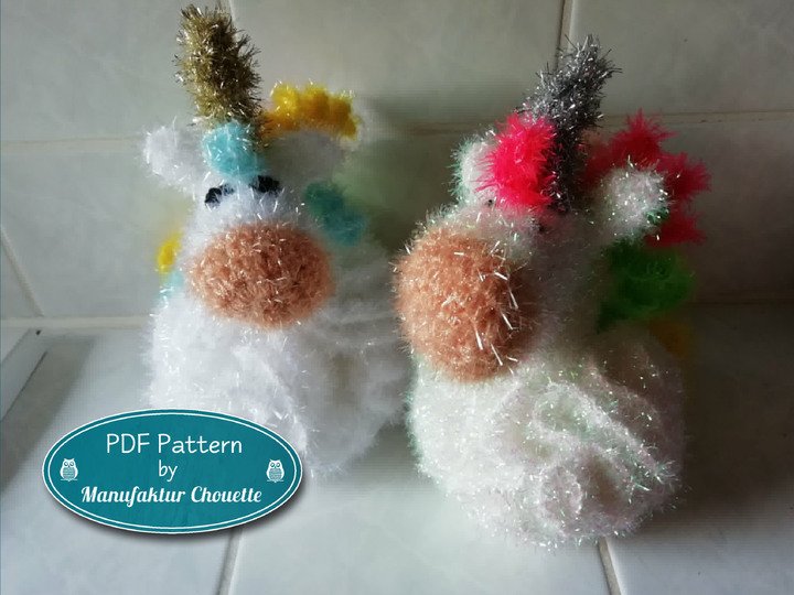Einhorn Duschpuschel