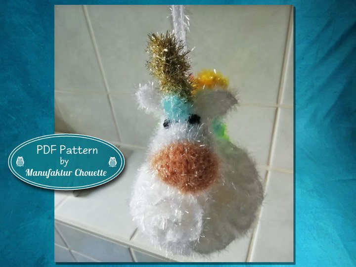 Einhorn Duschpuschel