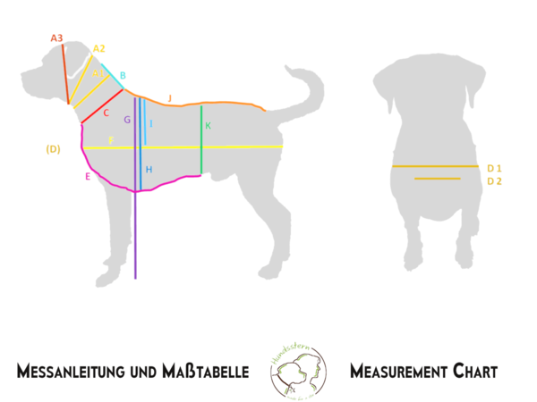 Dog Measurements Chart