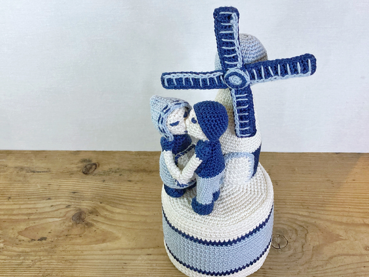 Klorollenhut „Homage an Holland“ - Häkelanleitung