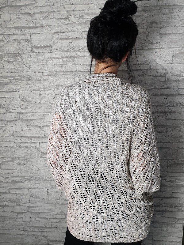 148 Häkelanleitung Seelenwärmer zarte Liebelei für Farbverlaufsgarn 36 bis 52 - Bild 2