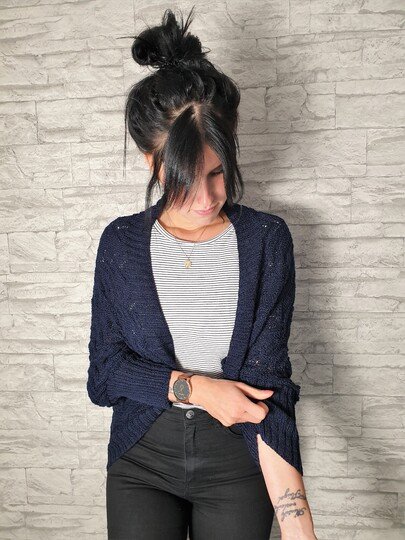 149 Strickanleitung Seelenwärmer blaues Wunder