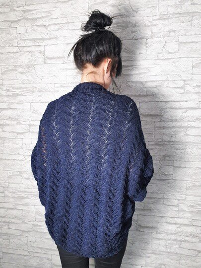 149 Strickanleitung Seelenwärmer blaues Wunder