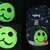 Schulranzen-Anhänger, Leuchte-Smiley „I see you“ häkeln