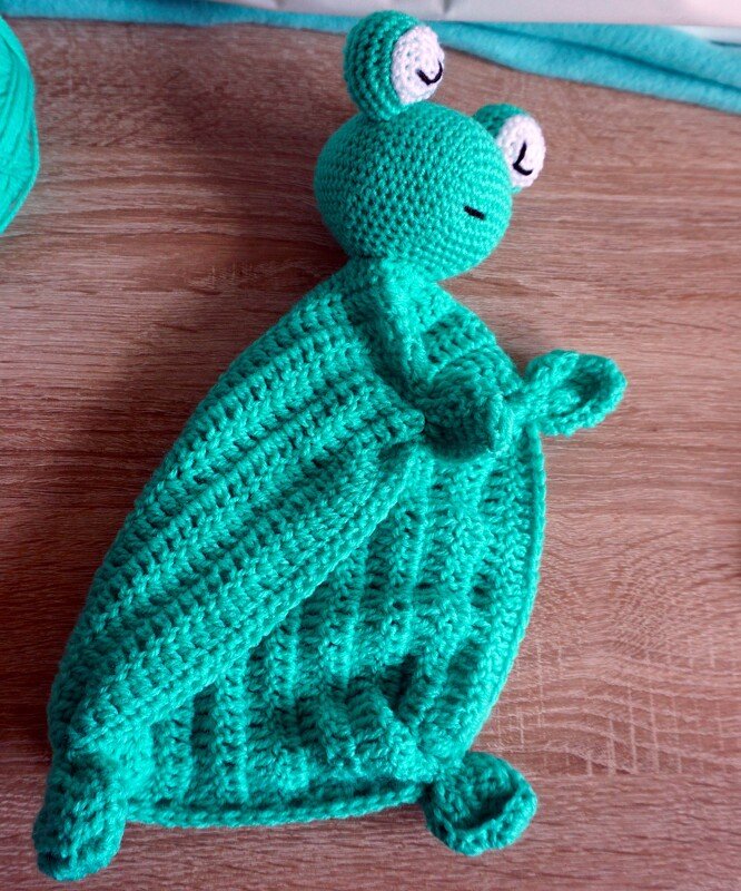 Crochet Pattern Cuddle Cloth Frog Quaki! - Image 2