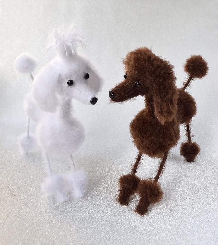 Crochet Pattern - Toto and Pepe Poodles - Image 3
