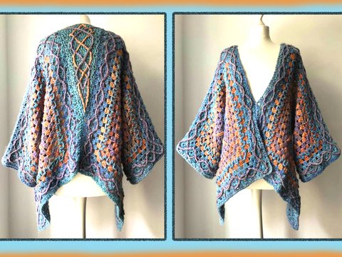 einfache  Jacke "SÄWÄN" ( besonders für große Größen geeignet )