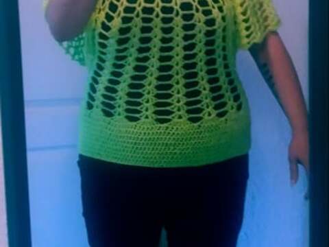 Häkel-Top  Sommerstern