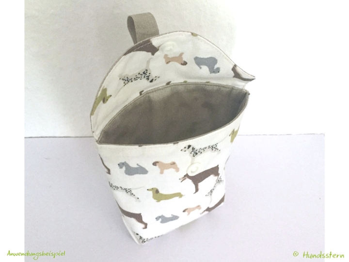 Pattern Add-on Flap Closure for XAVER Treat Bag, in 2 sizes