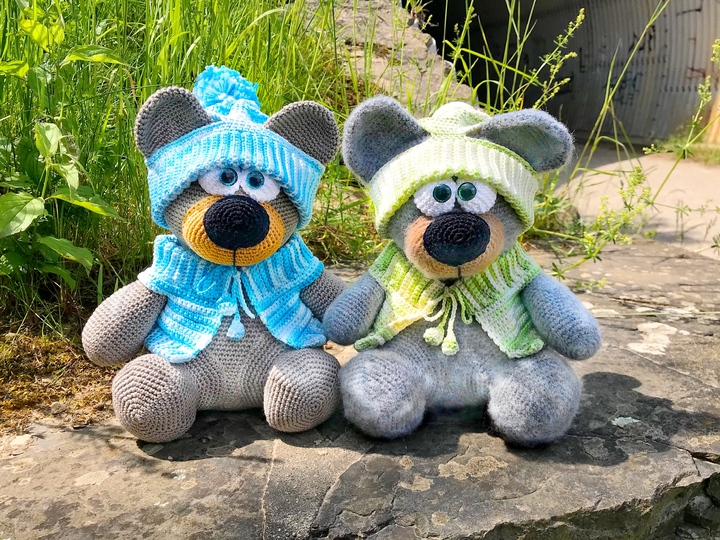 Wollybear - Crochet Pattern from Diana´s kleiner Häkelshop