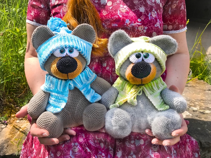 Wollybear - Crochet Pattern from Diana´s kleiner Häkelshop