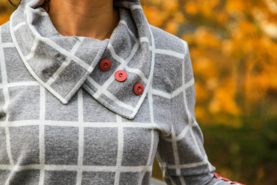 Ladies Autumn / Winter Dress Sewing Pattern