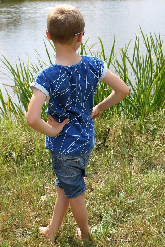 Schnittmuster Ebook Kindershirt Kids Summer Boy - Bild 13